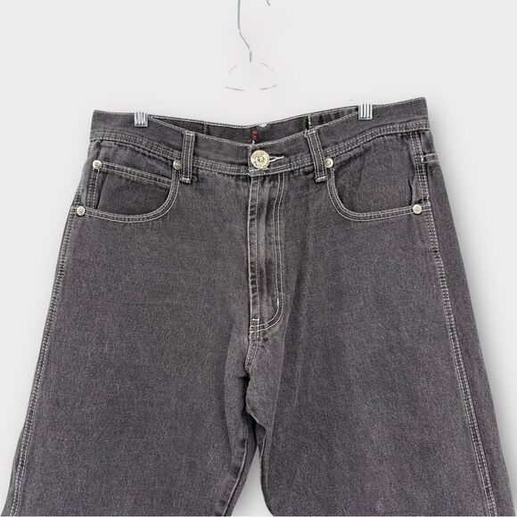 Rural King RK Denim Rugged Straight Leg Work Jeans in Washed Black Size 36 x 32 - Picture 2 of 6